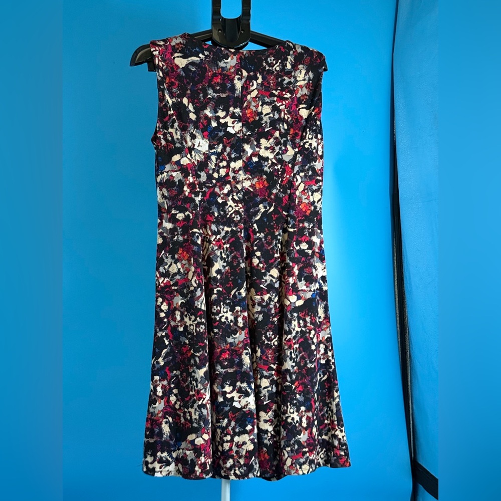 Kasper Multicolor Floral Midi Dress